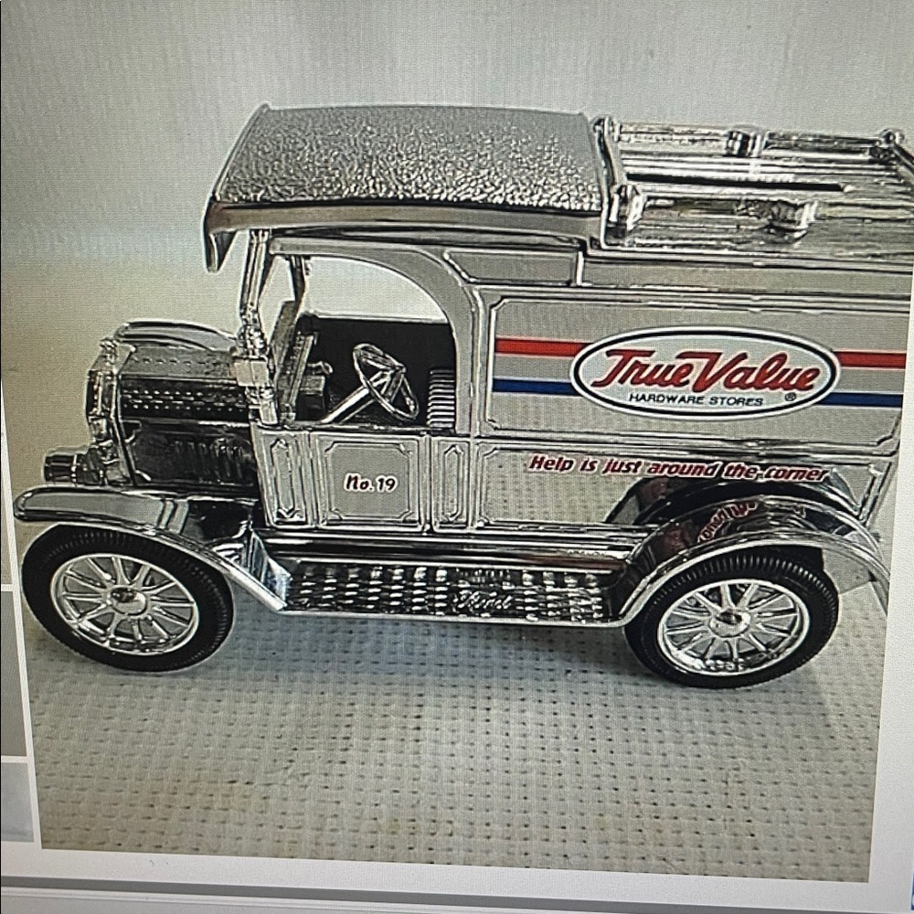 VTG Ford Model T True Value Hardware Store Truck Piggy Bank